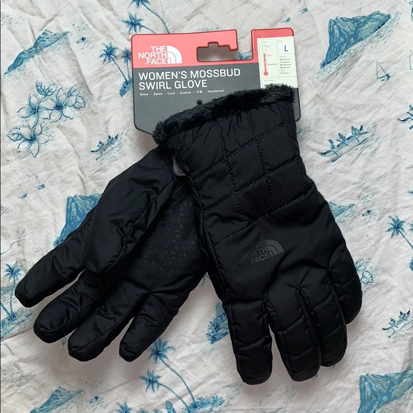 north face mossbud gloves